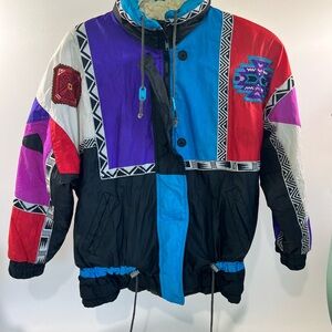 Colorful Men's Puffer Jacket